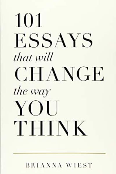 101 Essays That Will Change The Way You Think cover