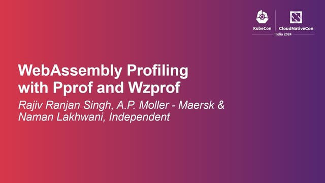 WebAssembly Profiling with pprof and wzprof recording