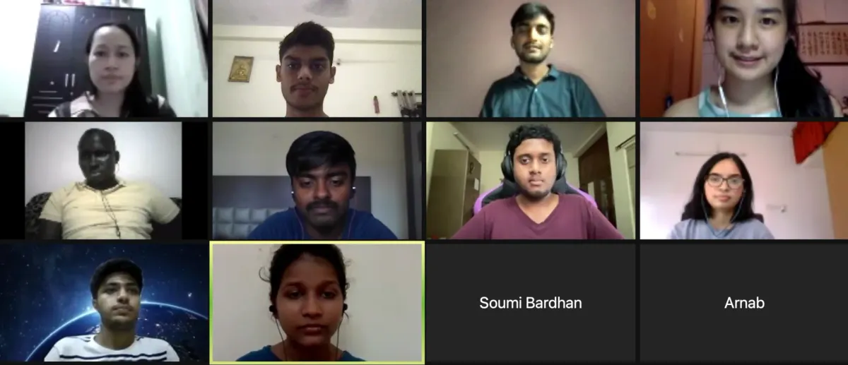 Wechaty GSoD 2021 group photo from meeting 7